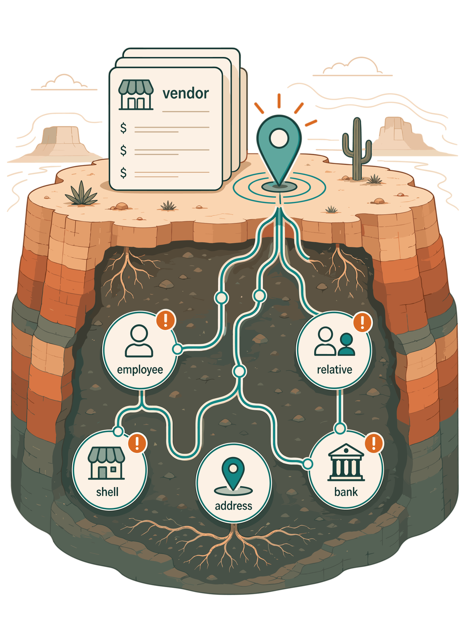 Forensic accounting workspace — normalized ledgers, statements, and chat with citations to the source.